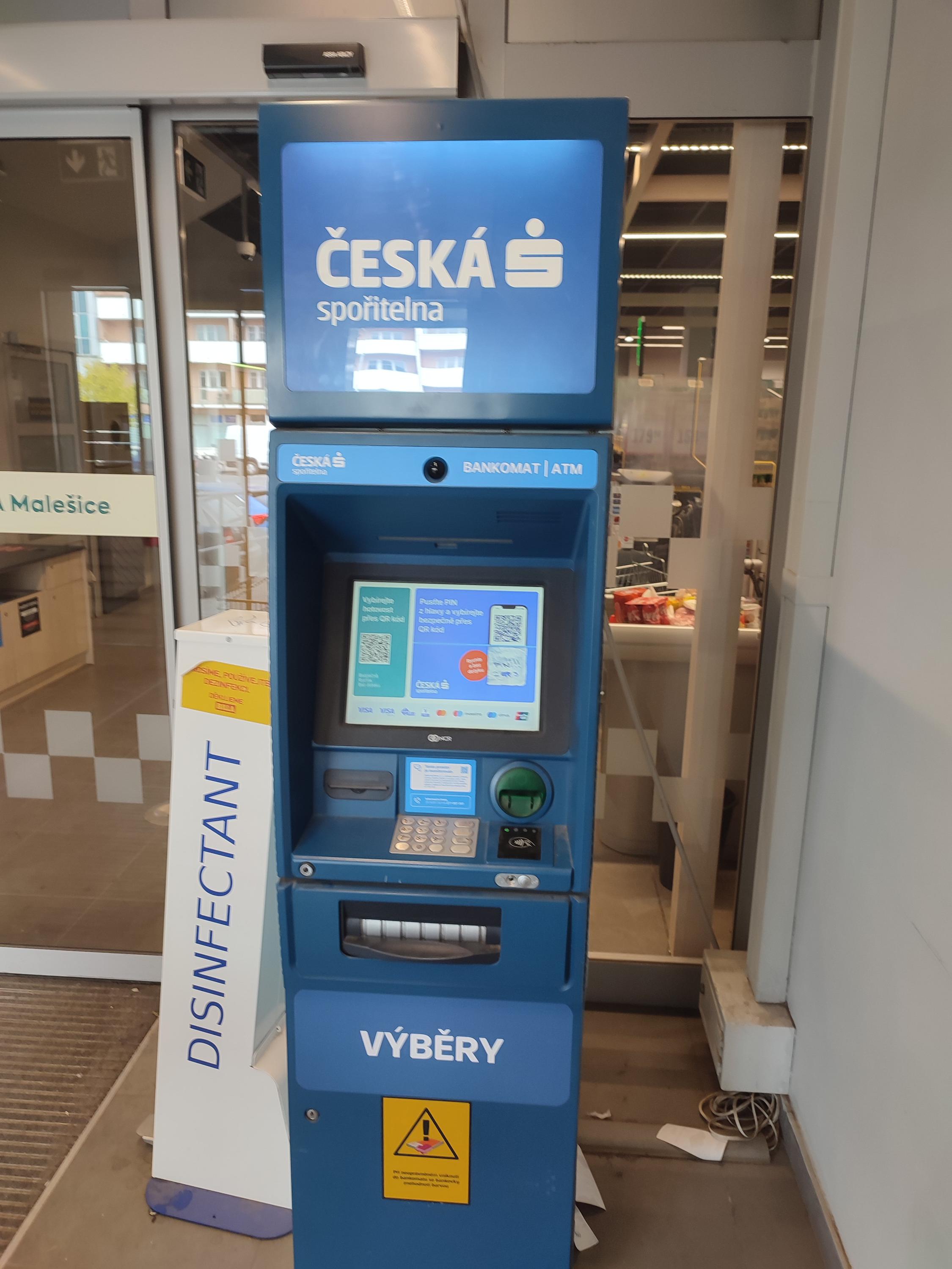Bankomat České spořitelny foto 2