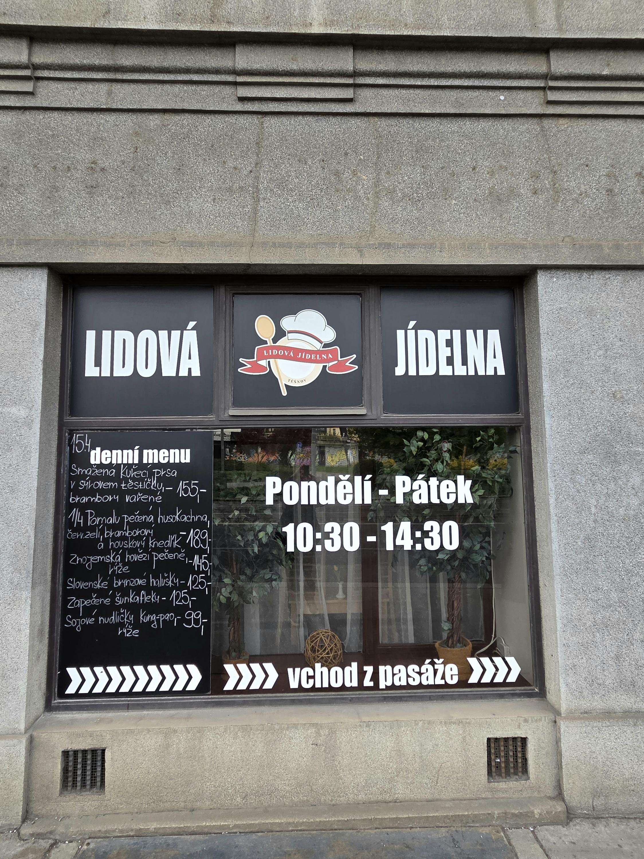 Lidová jídelna Těšnov foto 6