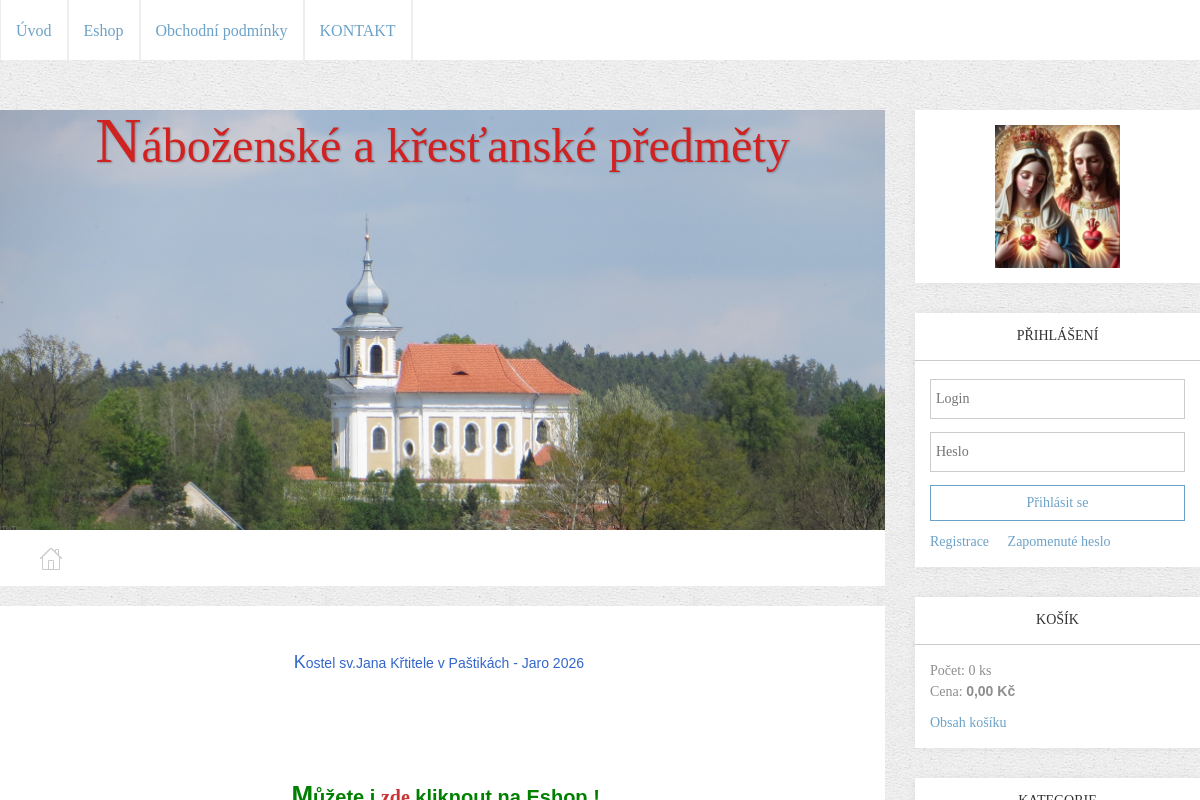 Nabozenskeakrestanskepredmety.estranky.cz foto 1