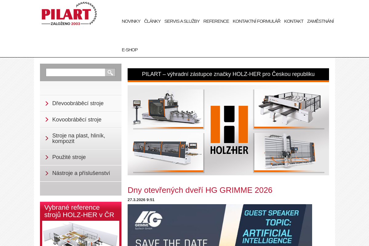 PILART stroje a.s.