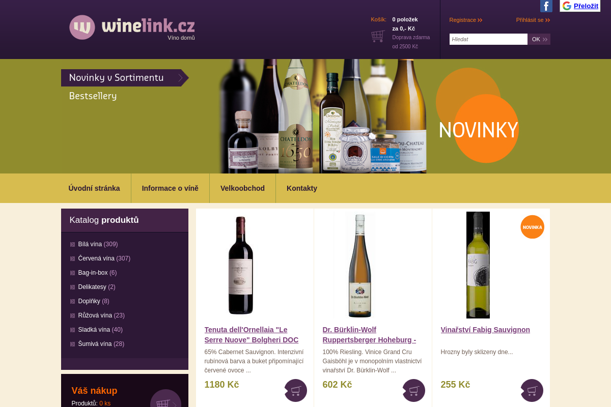 WineCorp a.s. - Winelink.cz