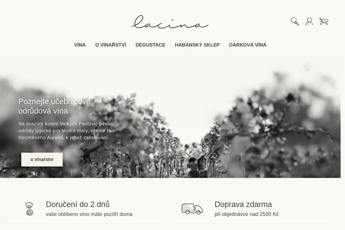 E-vinotéka Lacina