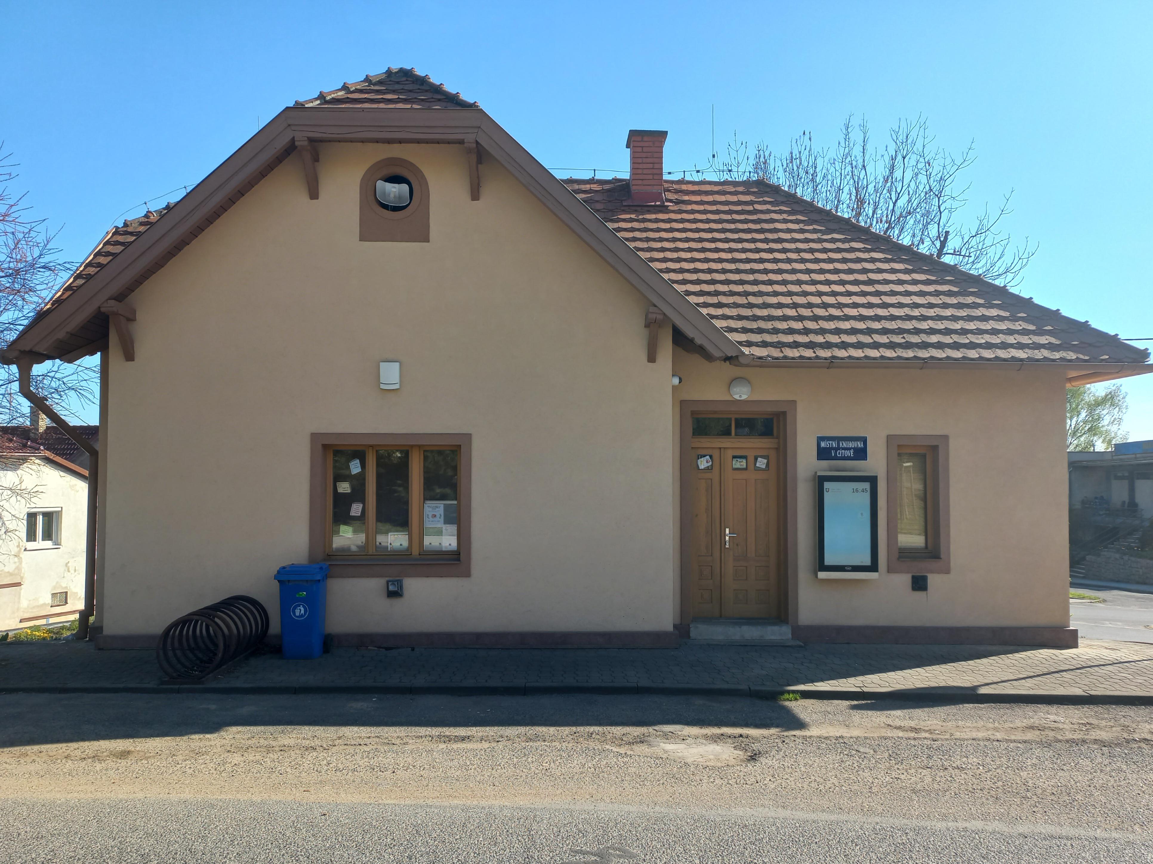 Obecní knihovna v Cítově