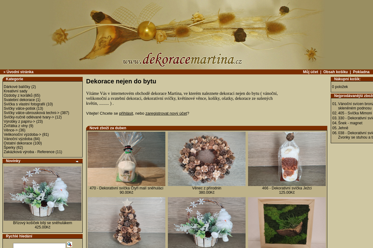 Dekoracemartina.cz