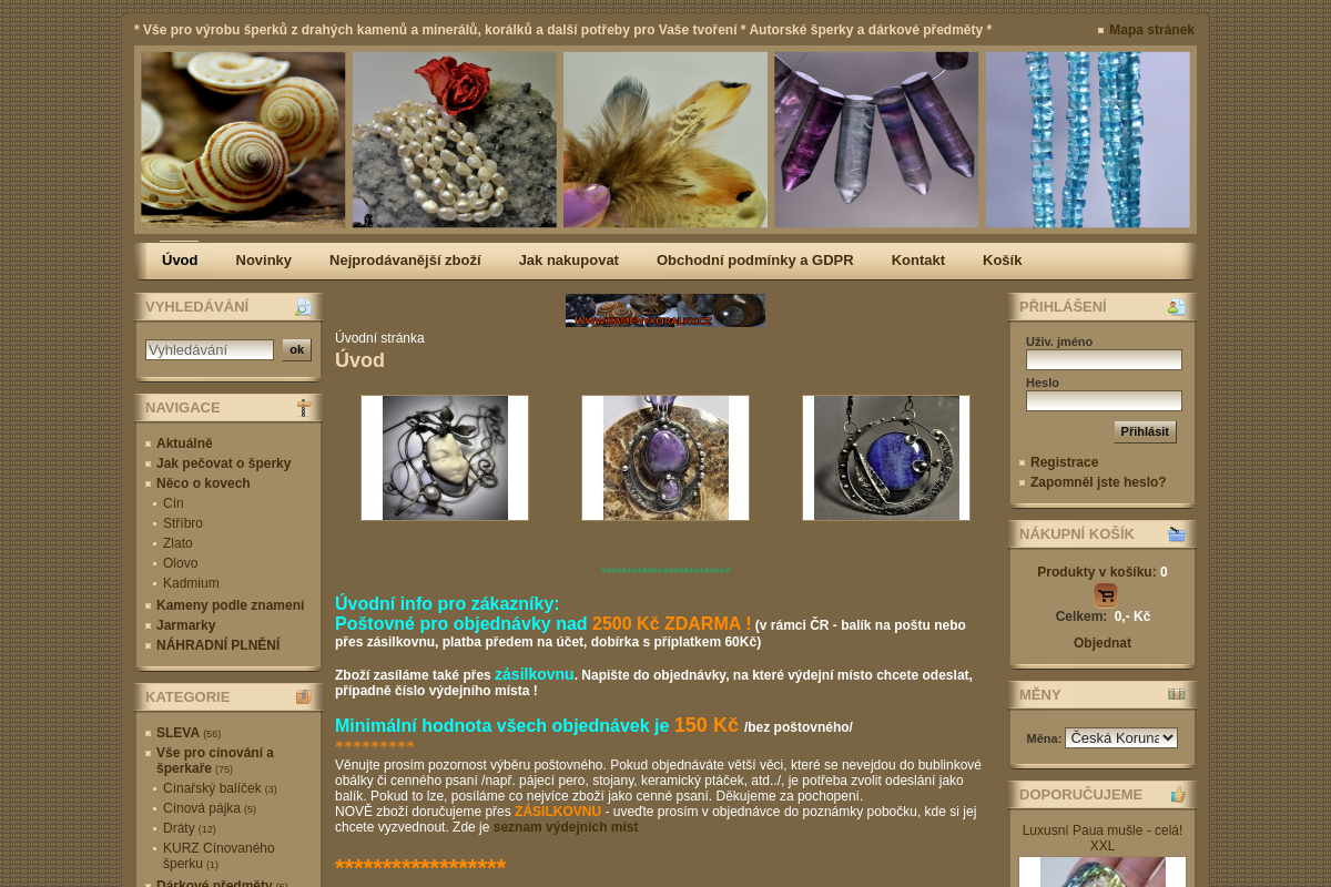 Kamenykoralky.com