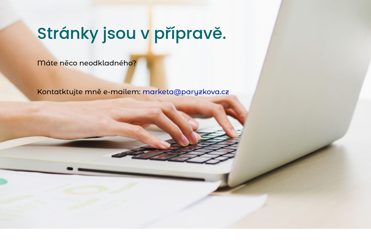 Ing. Markéta Parýzková