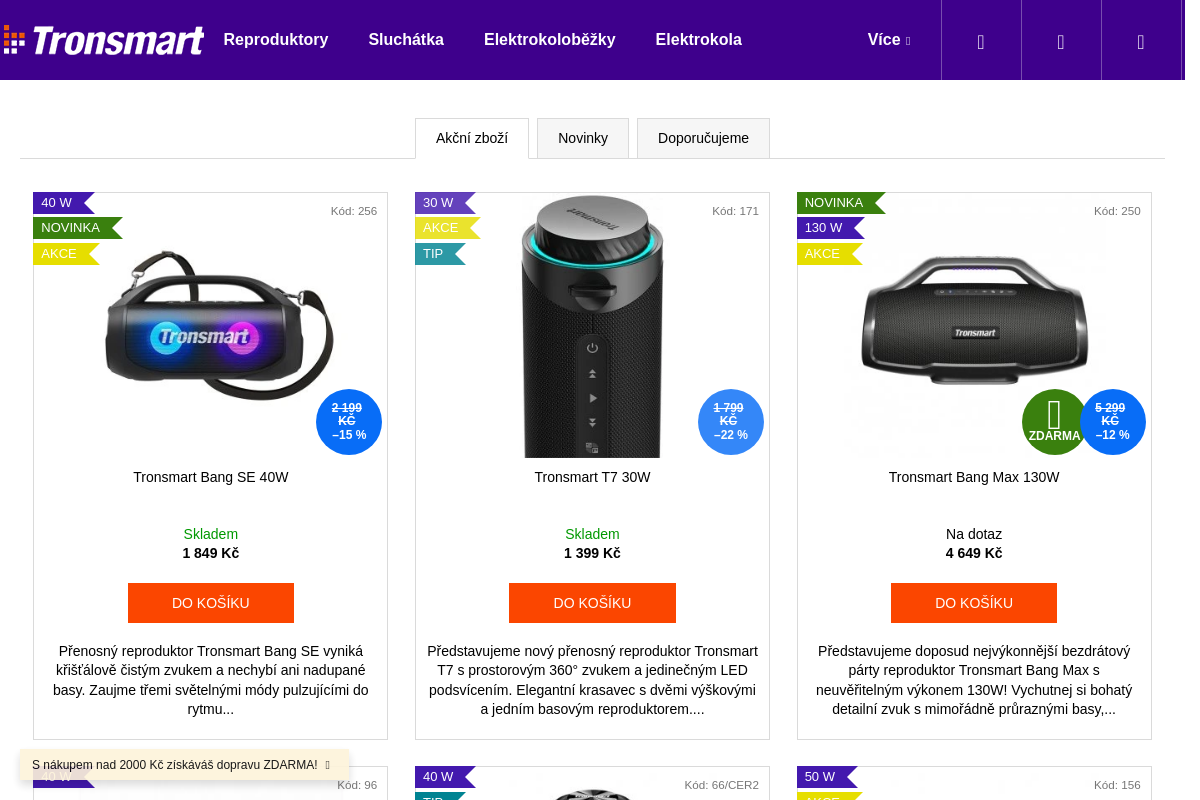 Tronsmart.cz
