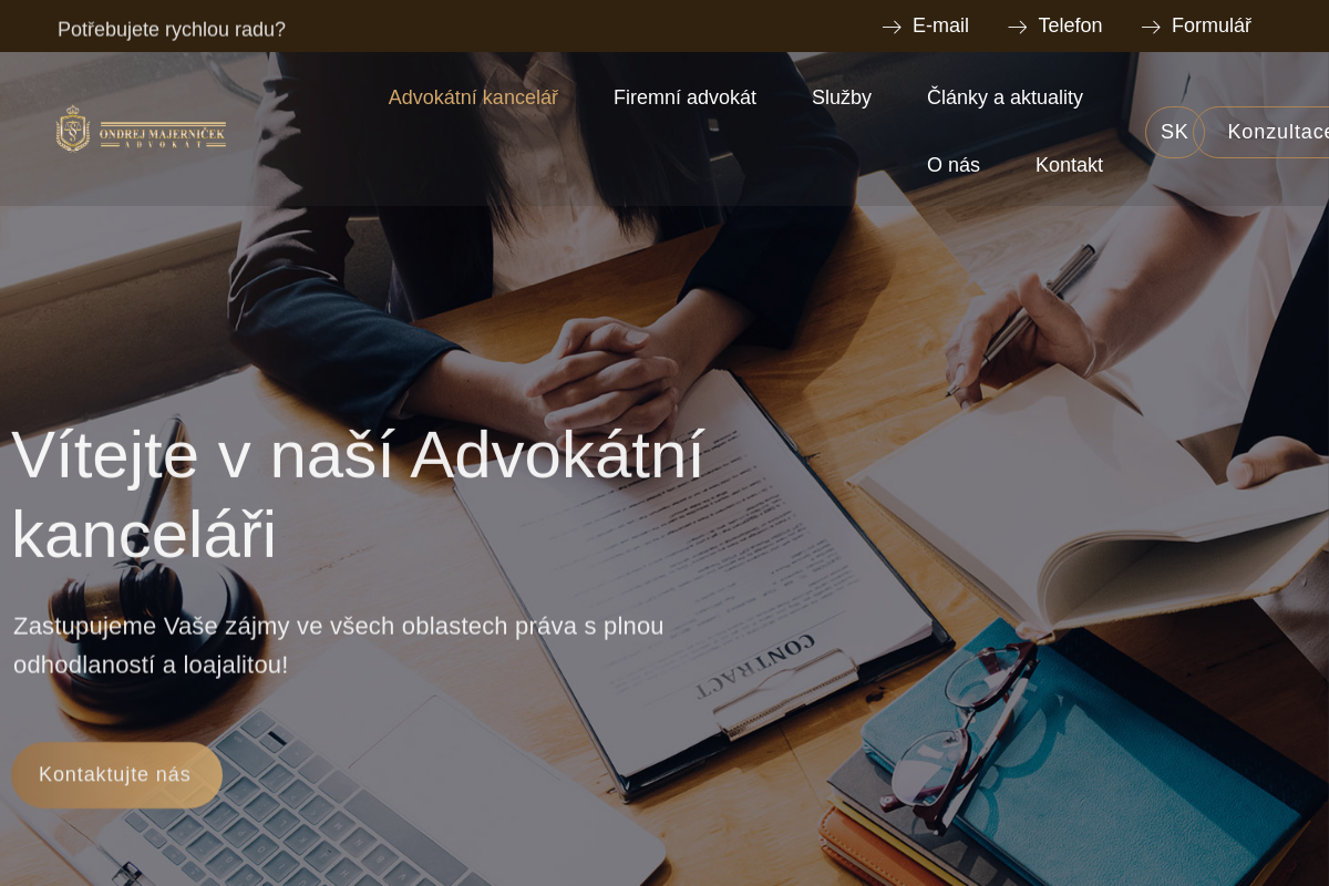 Advokátní kancelář Ondrej Majerniček