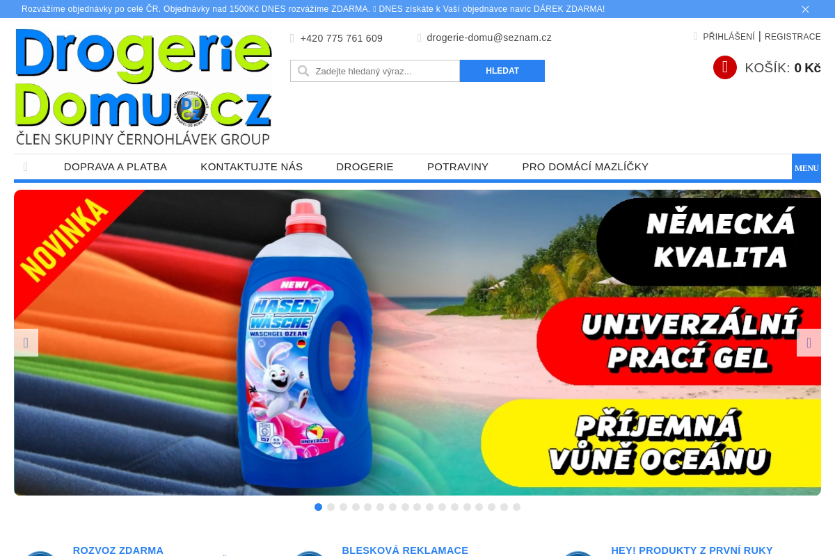 Drogerie domu CZ