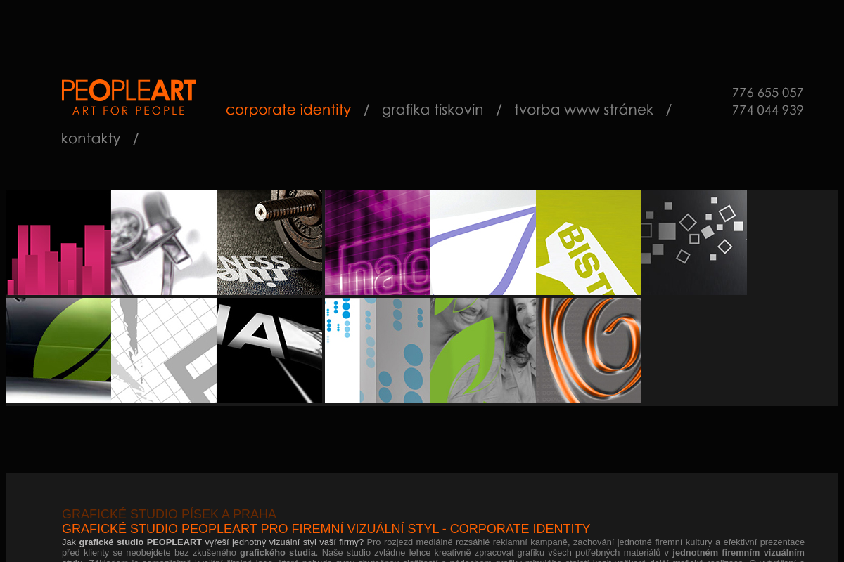 Grafické a internetové studio PEOPLEART