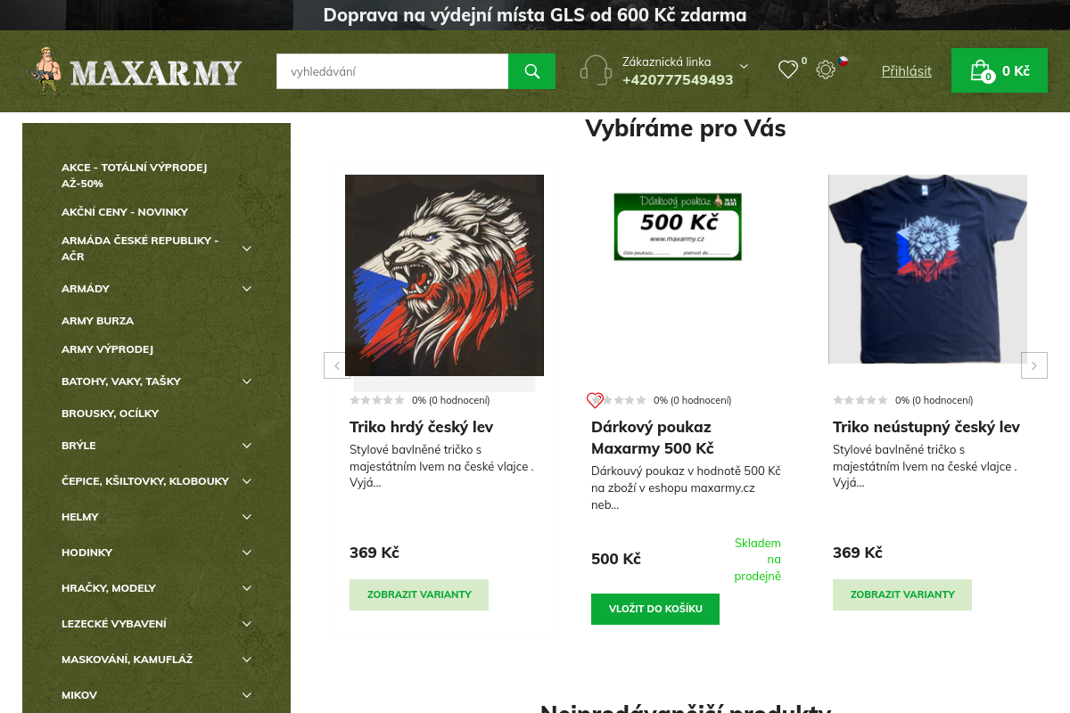 Maxarmy.cz
