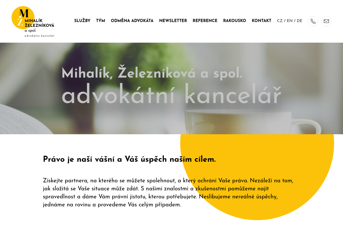 Mihalík, Železníková a spol., advokátní kancelář