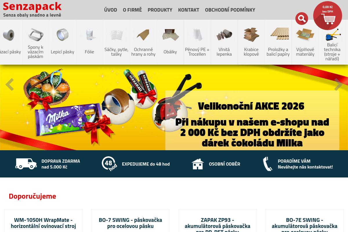 Senzapack.cz - Senza obaly snadno a levně