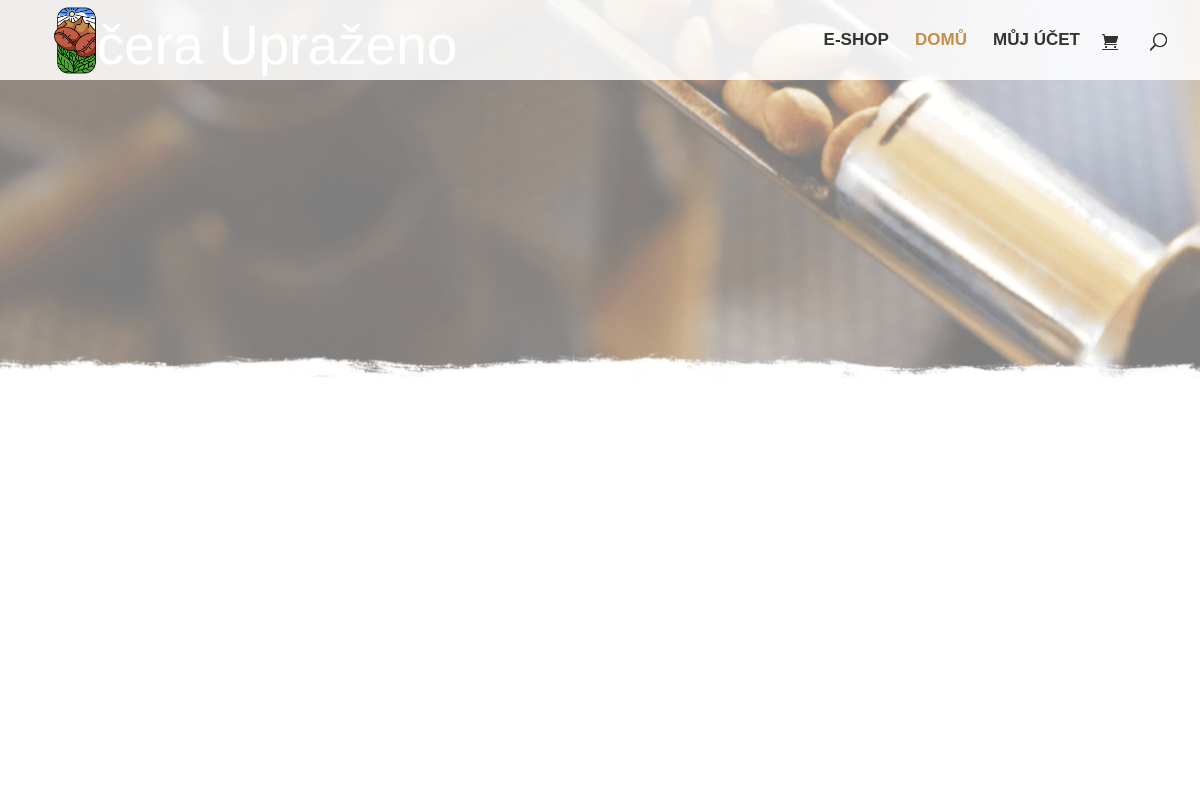 Espresso bar - Včera Upraženo