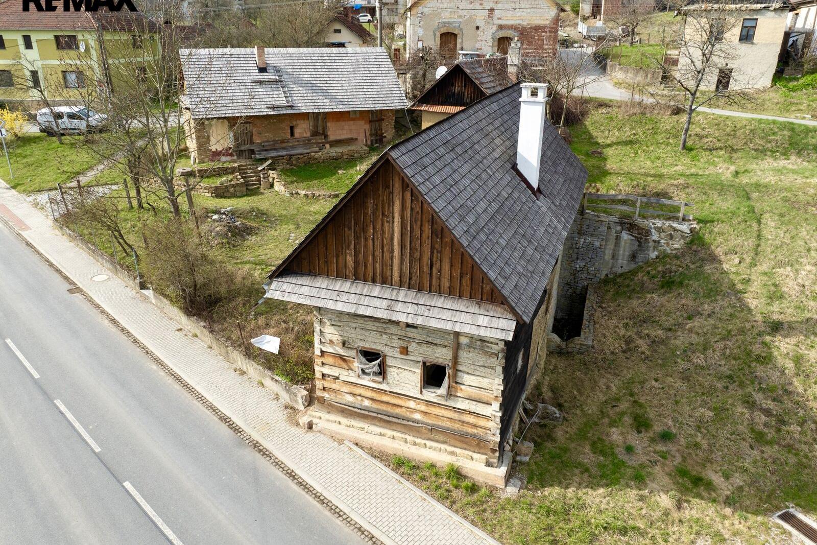 Prodej bývalého mlýnu u Luhačovic