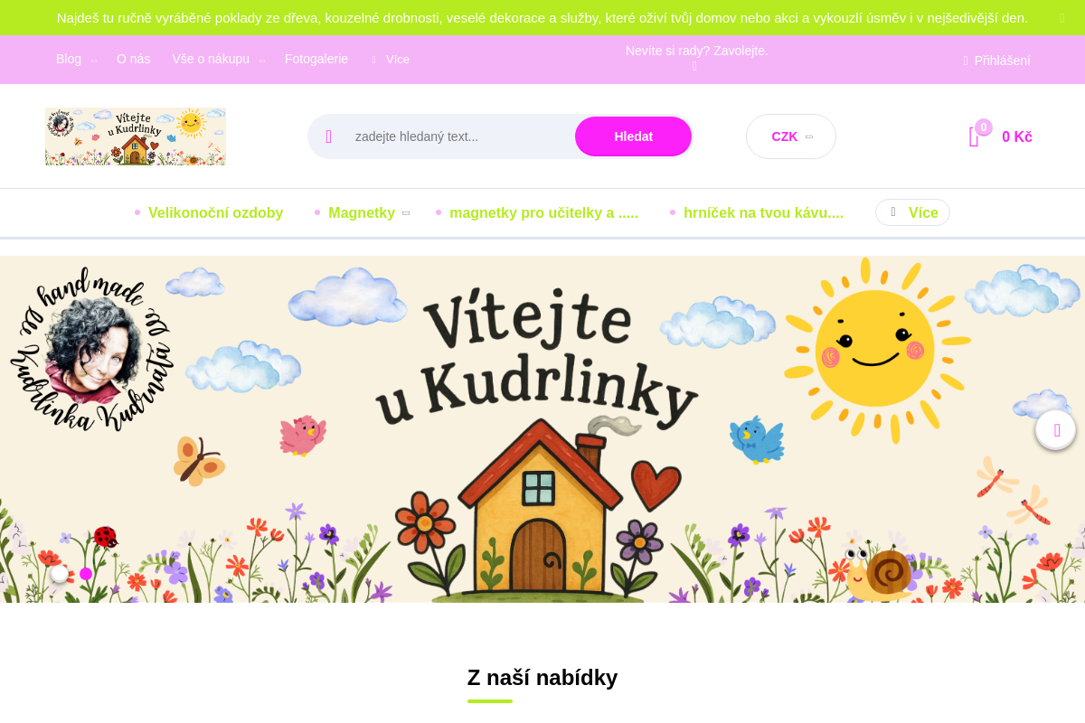 Obchůdek u Kudrlinky