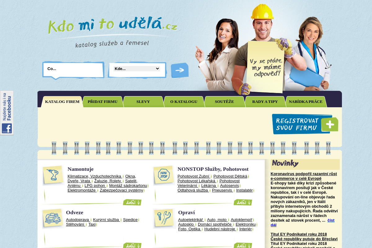 Kdo mi to udělá.cz