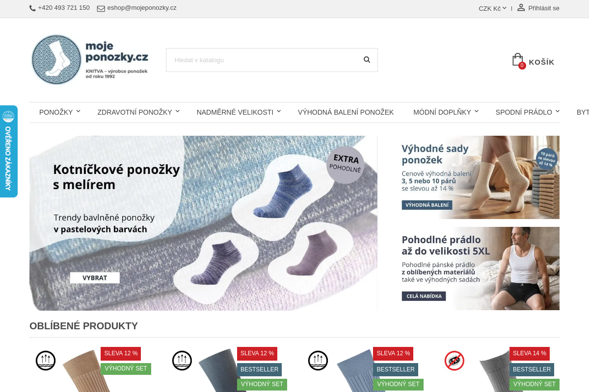 KNITVA - MojePonožky.cz