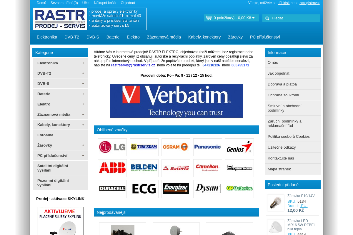 Obchod.rastrservis.cz