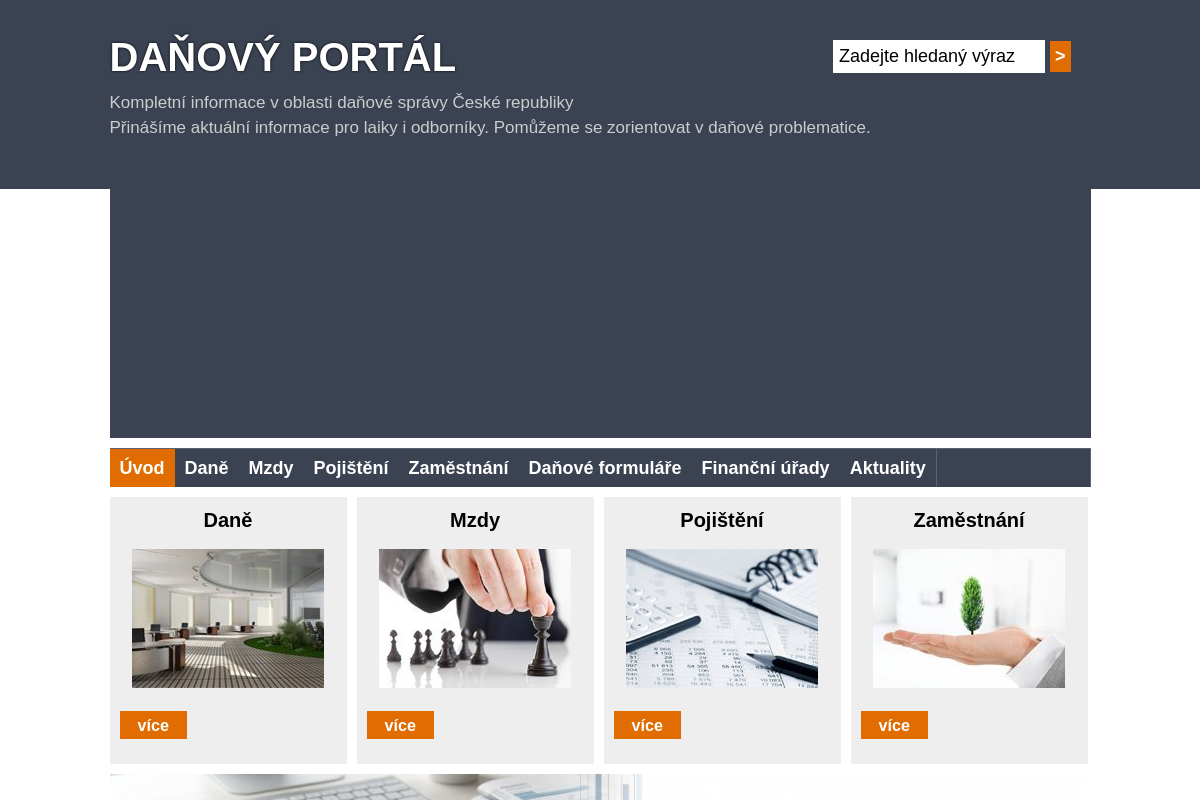 Daňový portál