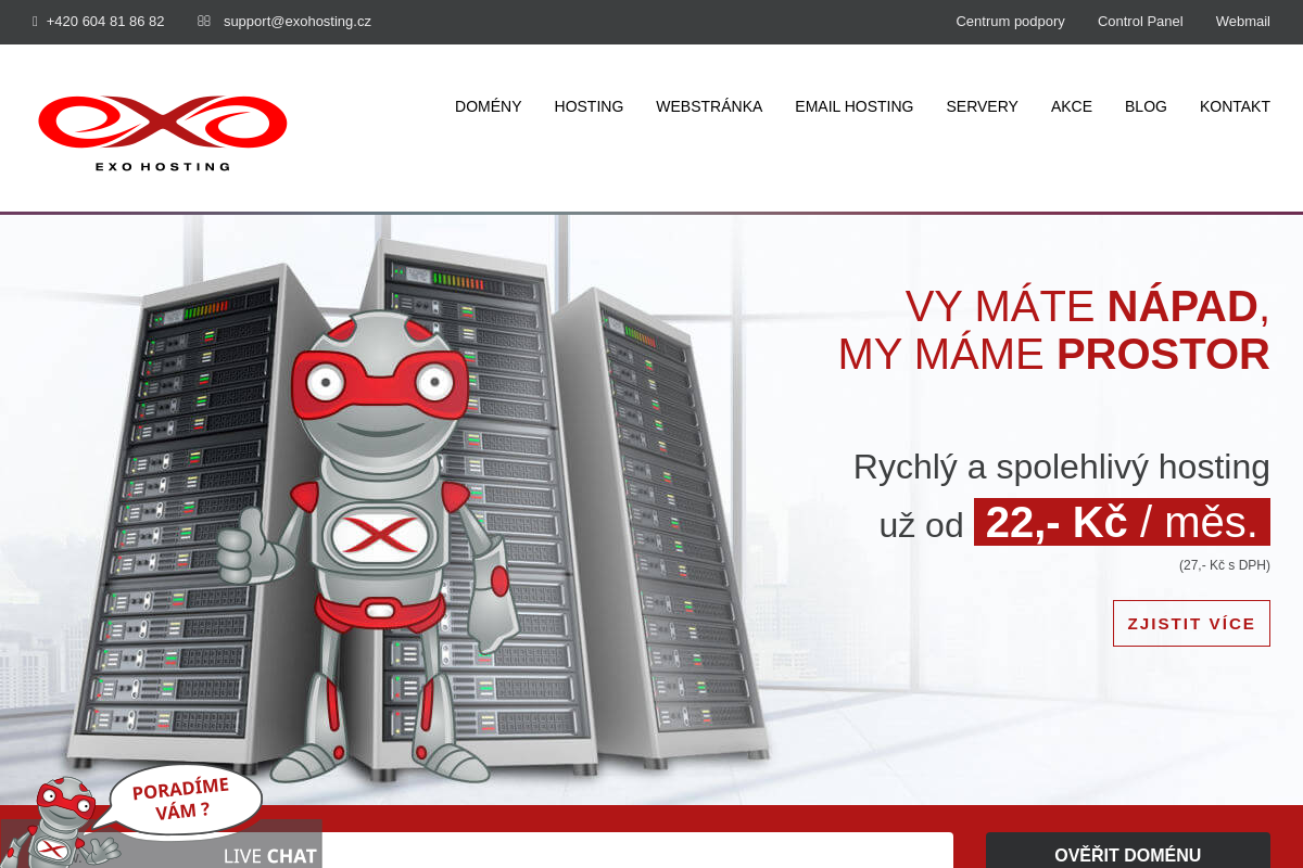 Exohosting.cz