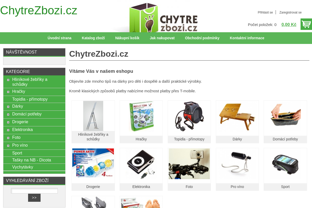 ChytreZbozi.cz