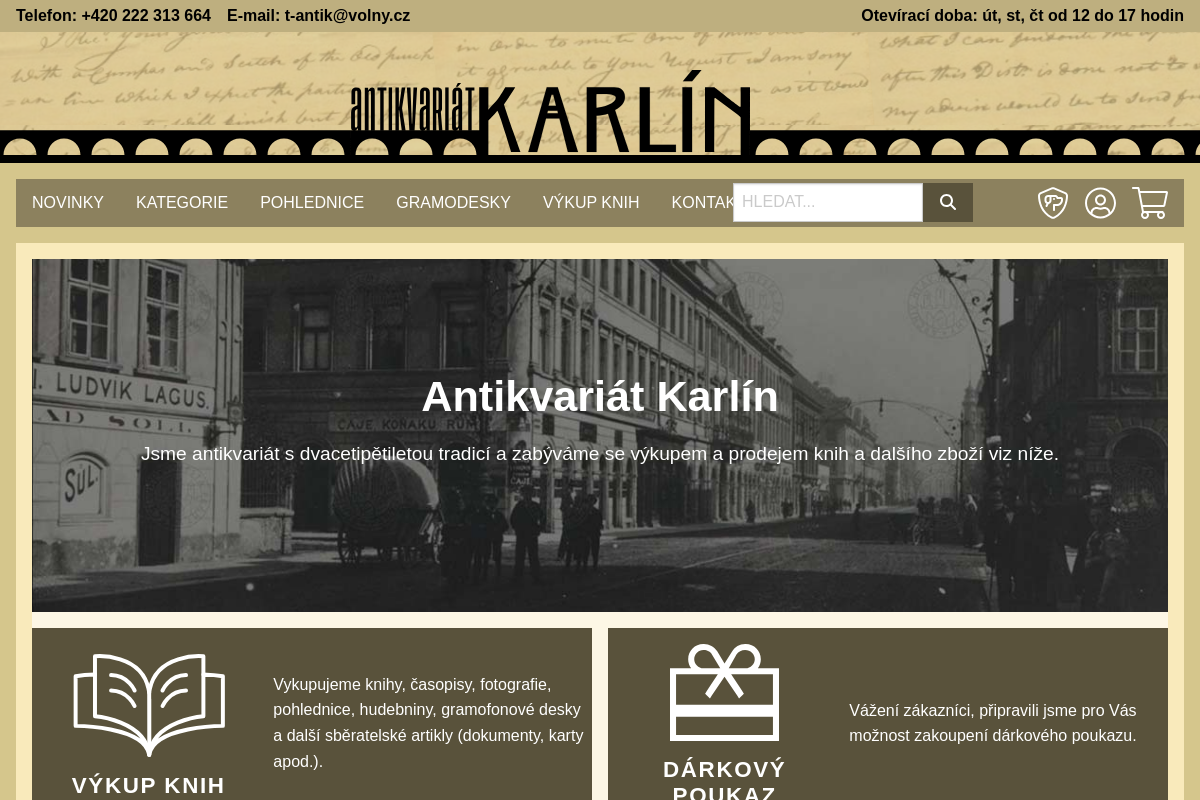 Antikvariatkarlin.cz