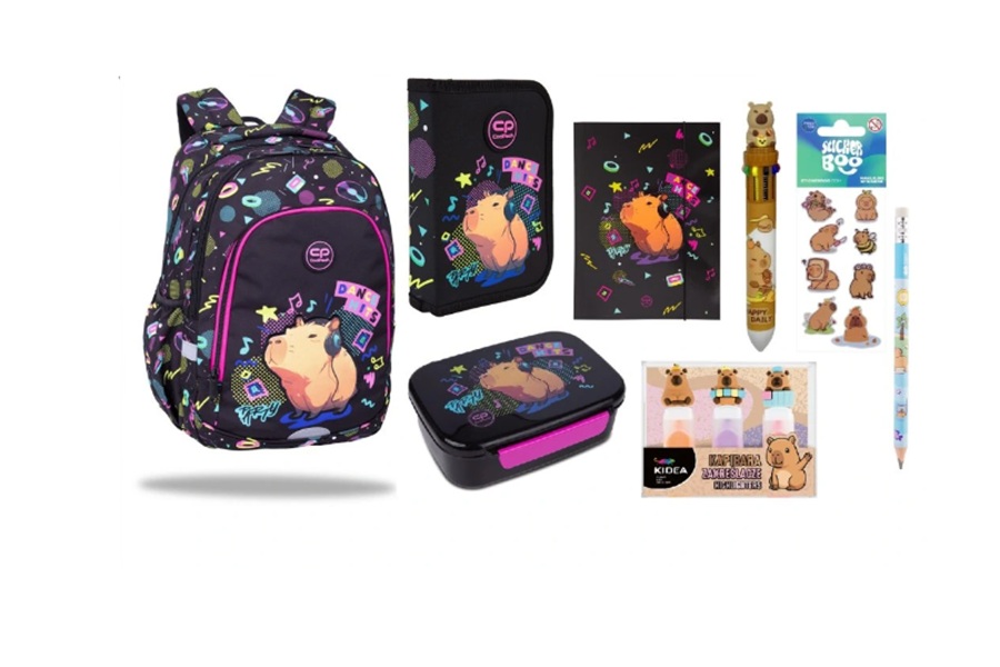 Školní set sada KAPYBARA MUSIC - 9 ks