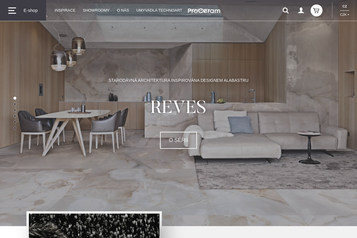 ProCeram-shop.cz - obklady, dlažby a koupelnové vybavení