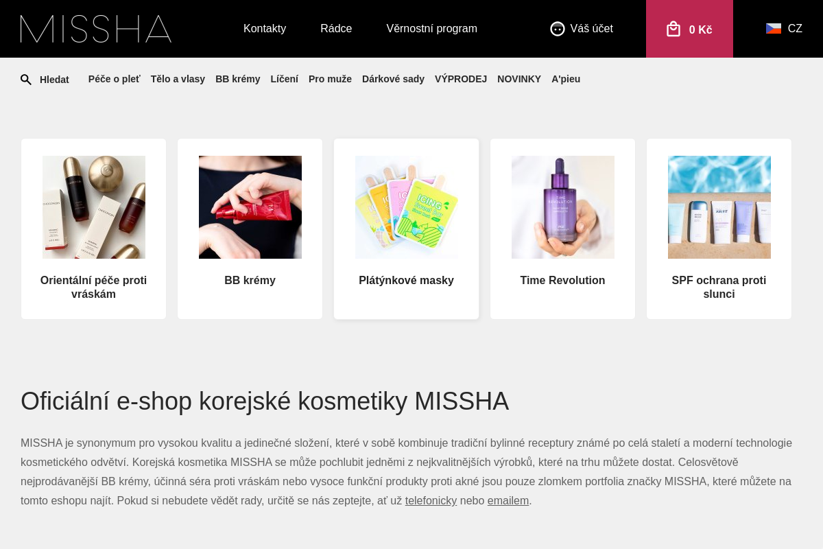 Missha.cz