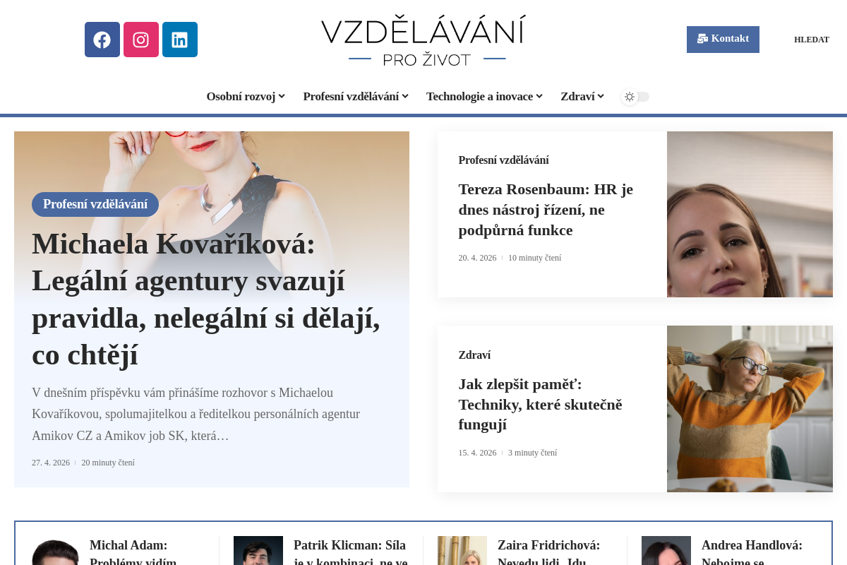 Vzdělávání pro život