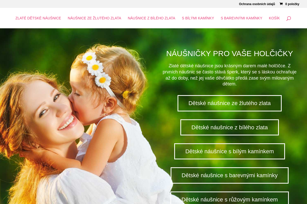 Zlate-detske-nausnice.eu