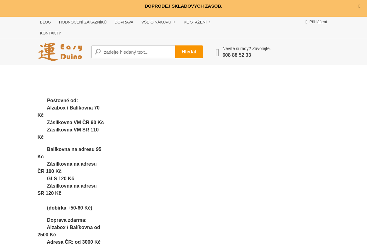 Resin.cz EasyDuino.cz