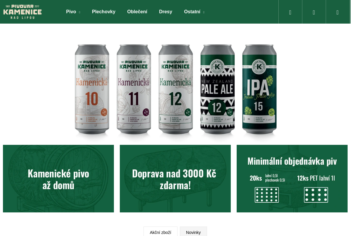 Shop.pivovar-kamenice.cz