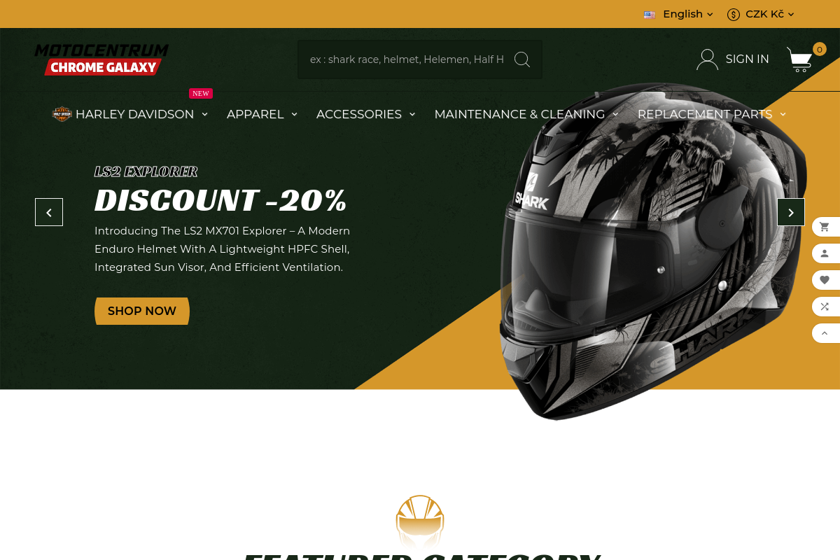 Motocentrum Chrome Galaxy