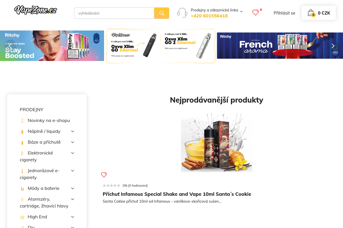 Elektronické cigarety - Vapezone.cz