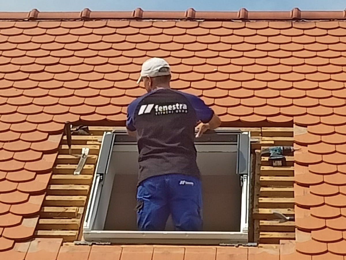 Výměna stávajícího střešního okna za nové