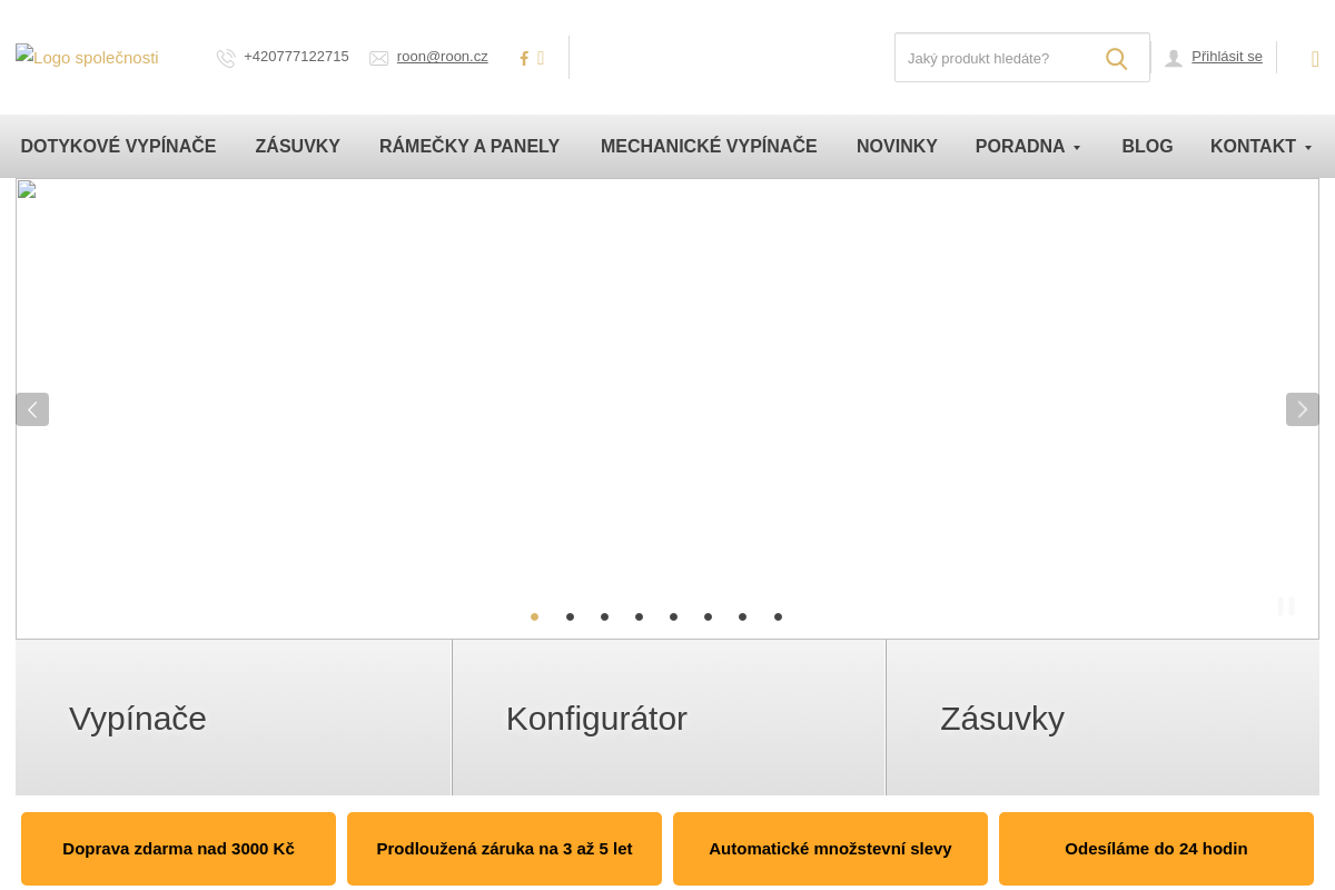 ROON - Dotykové vypínače