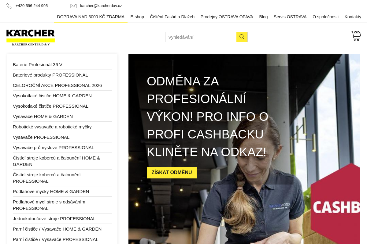 KÄRCHER CENTRUM D & V