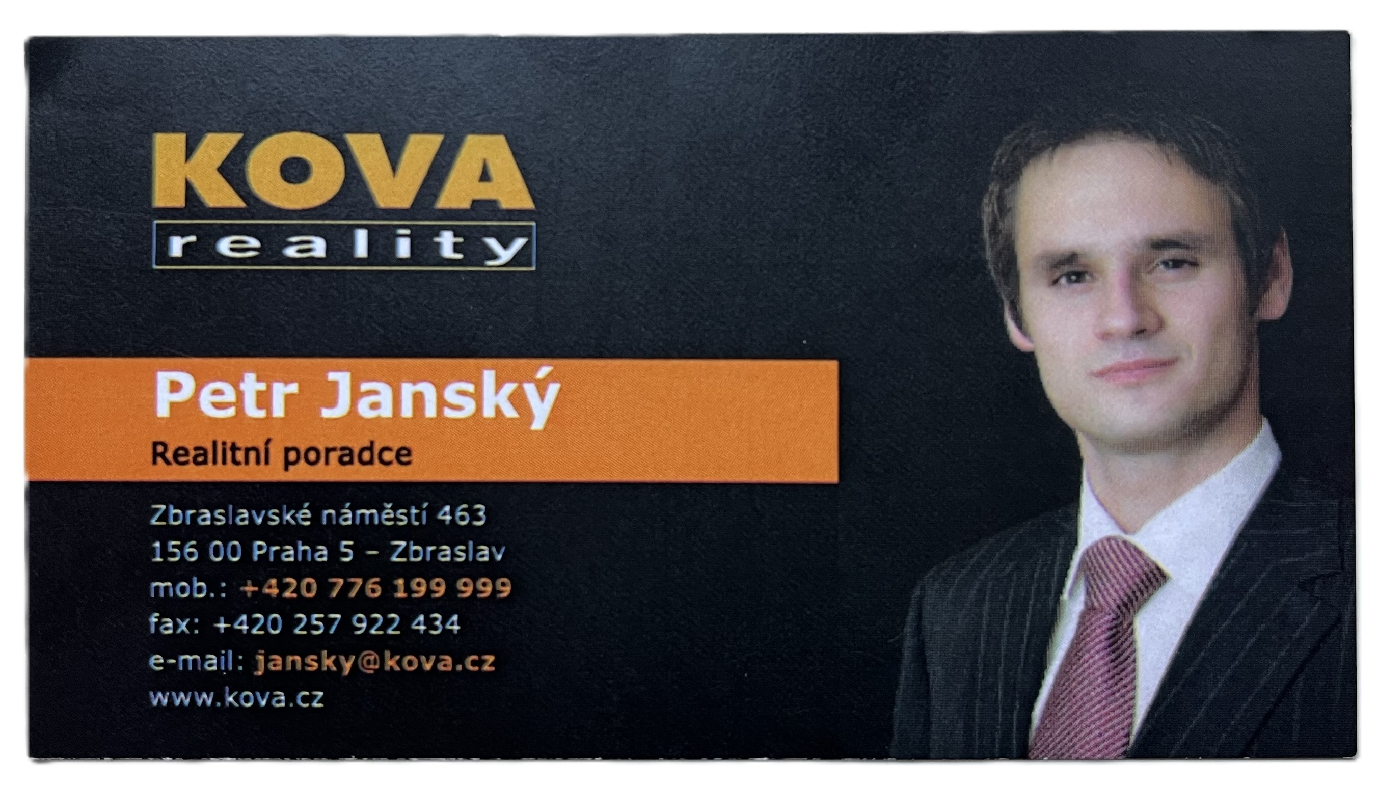 Ing. Petr Janský, realitní makléř foto 2