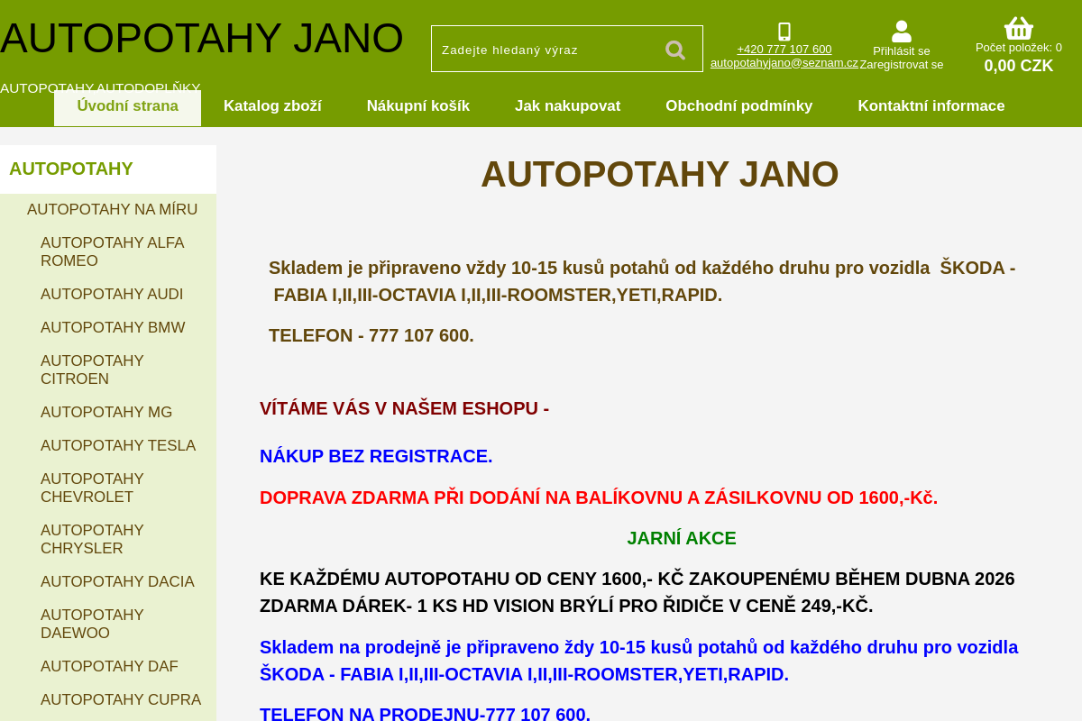 Autopotahyjano.cz