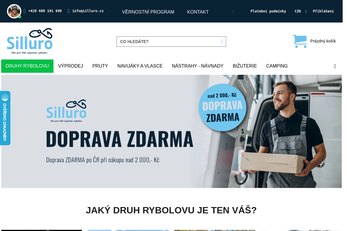 Rybářské potřeby Silluro