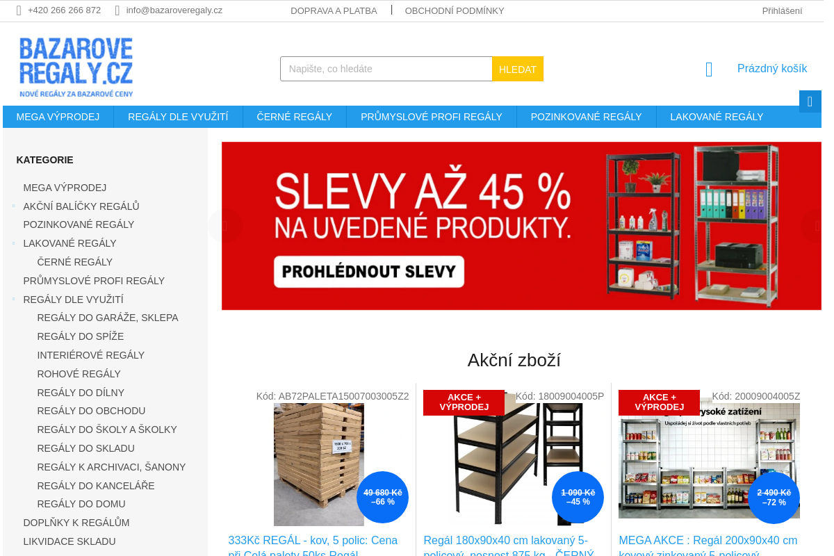 BazarovéRegály.cz