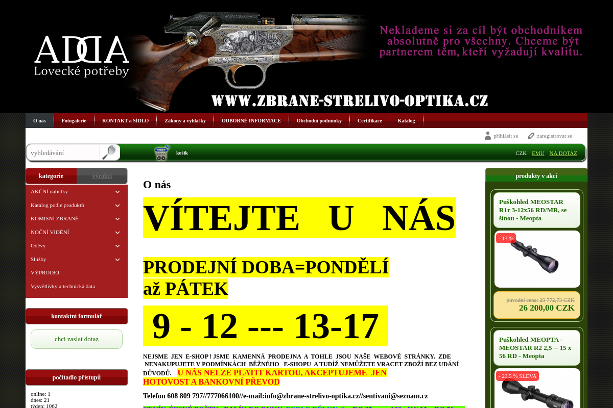 Zbrane-strelivo-optika.cz