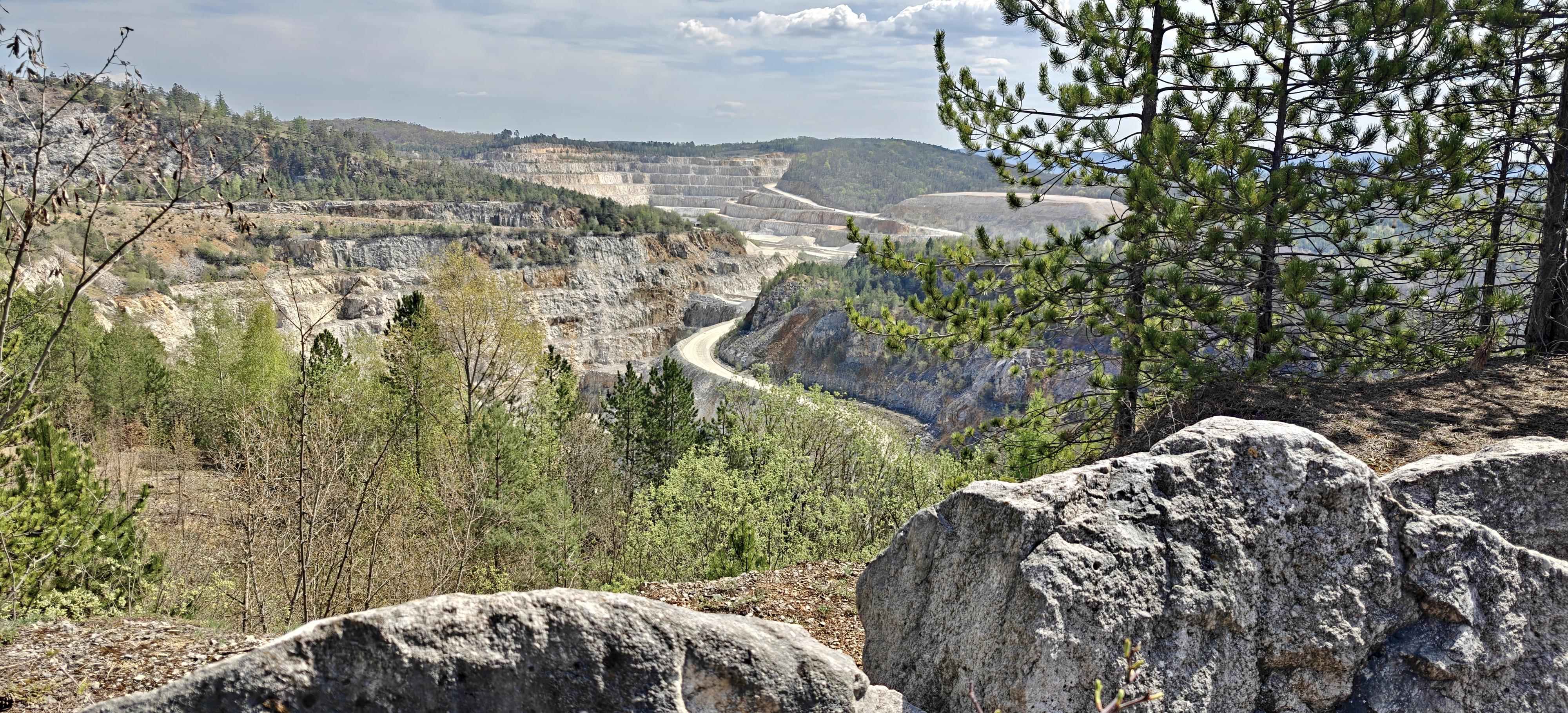 Velkolom Čertovy schody foto 2