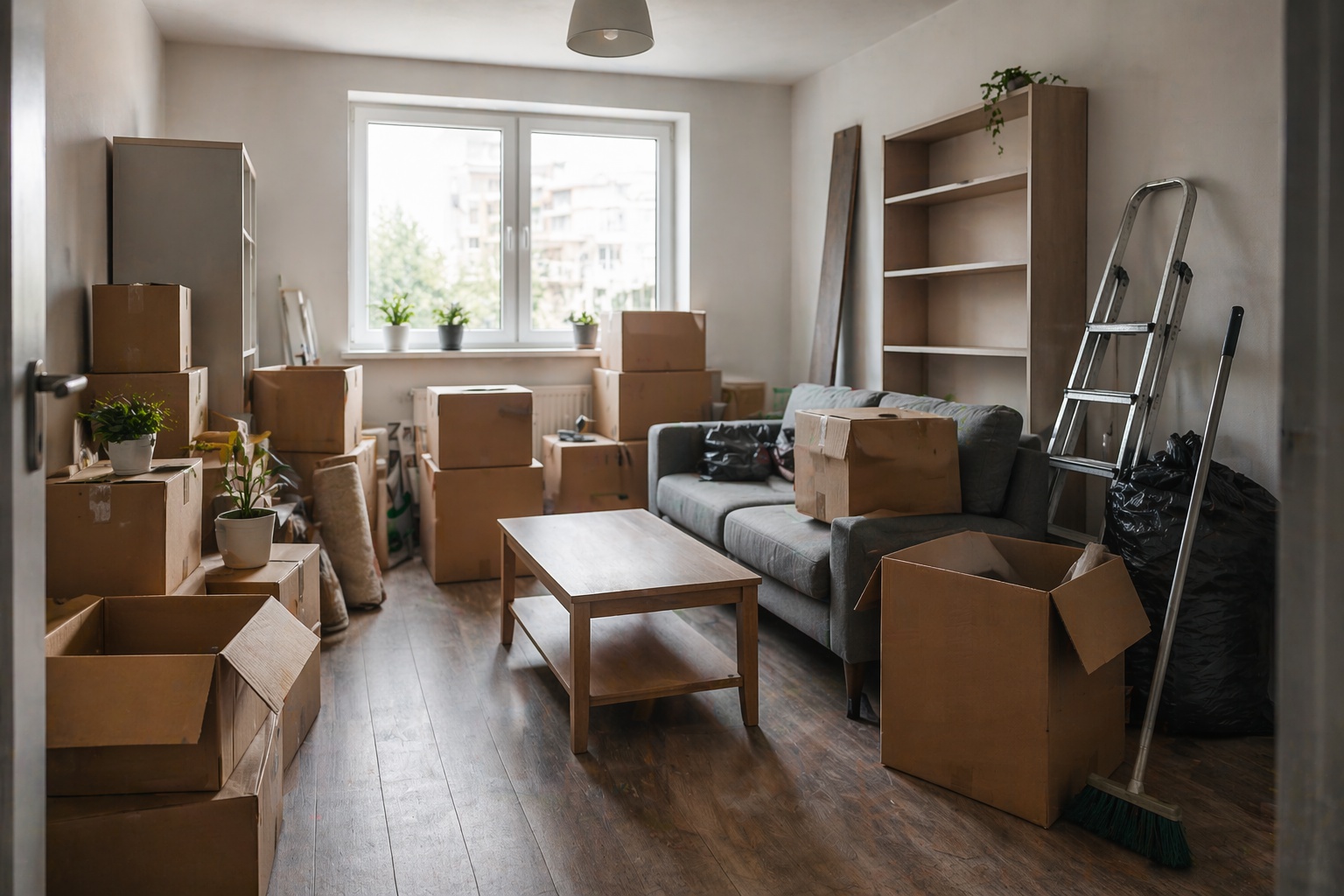 Vyklízení bytů a domů