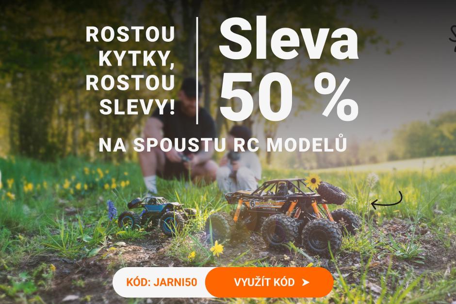 Desítky RC modelů