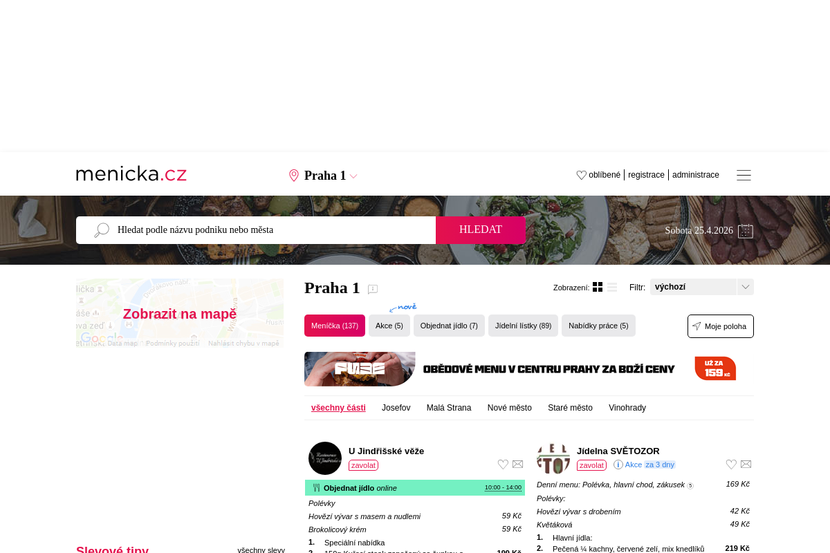 Meníčka.cz