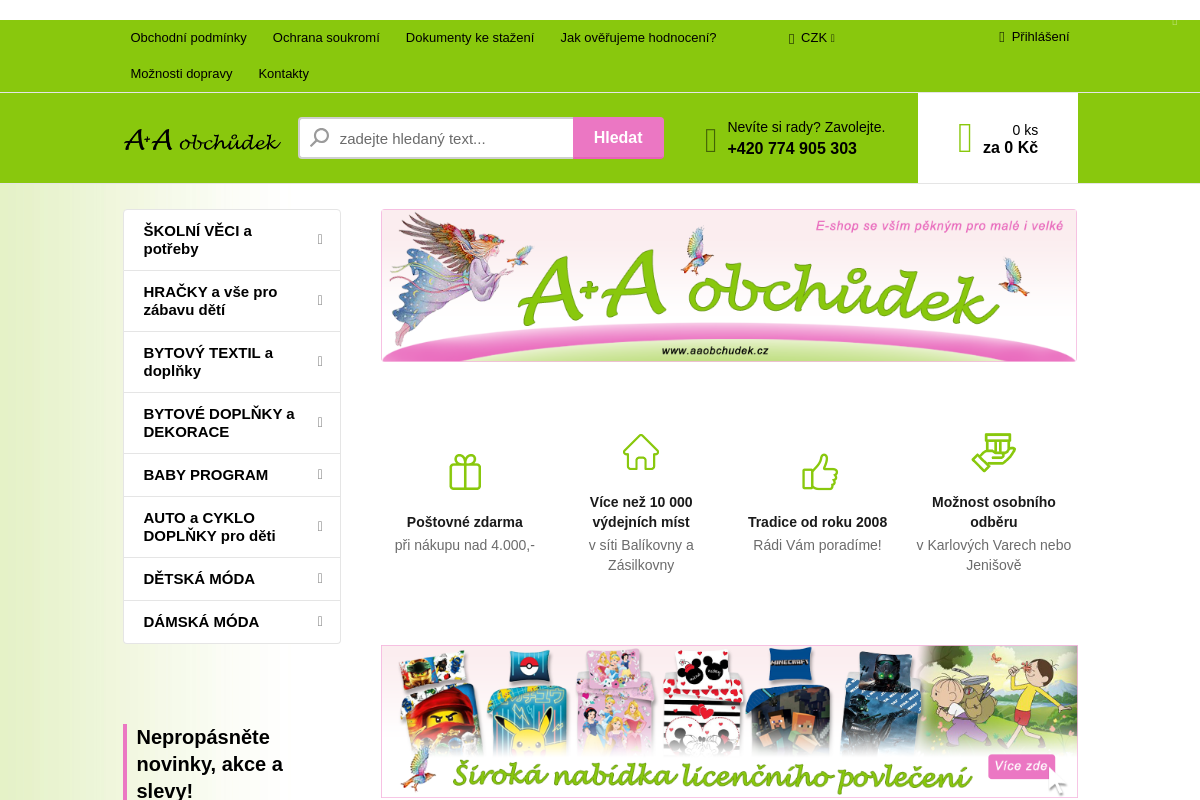 A+A obchůdek