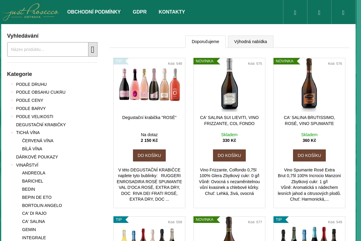Eshop.justprosecco.cz
